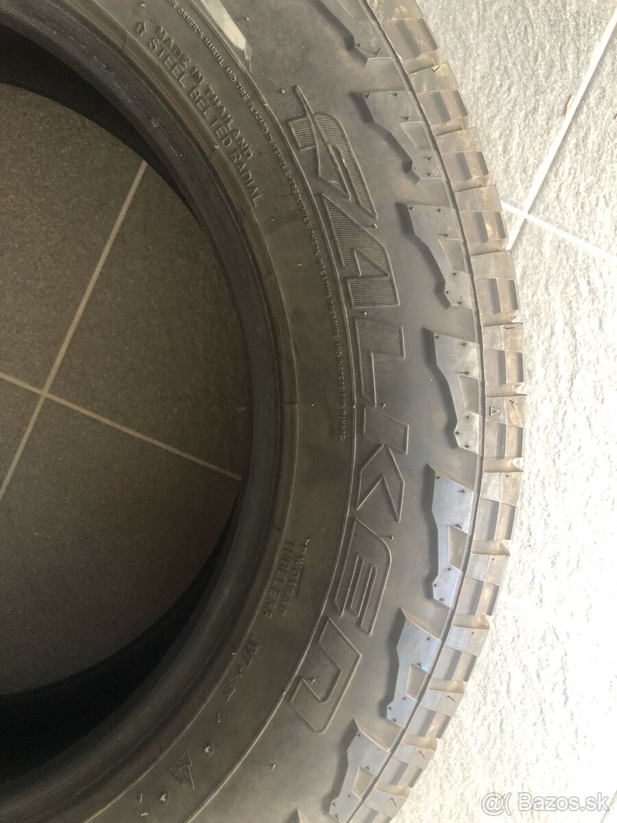 Predám letné A/T gumy 265/60 R18