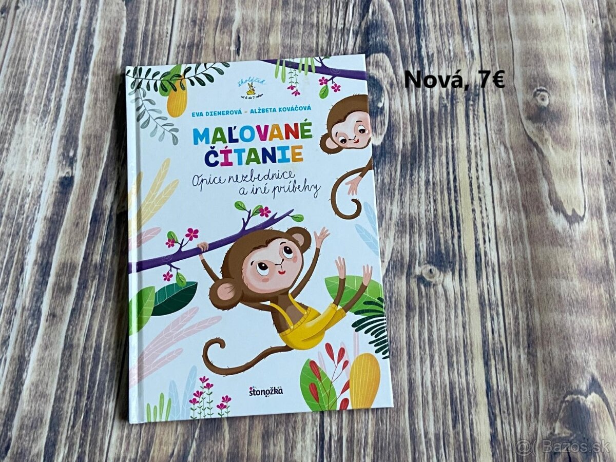 Kniha Maľované čítanie- nečítaná