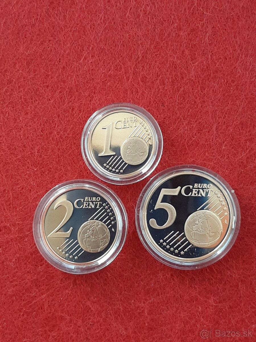 1,2,5, cent, rôzne štáty, aktuálne