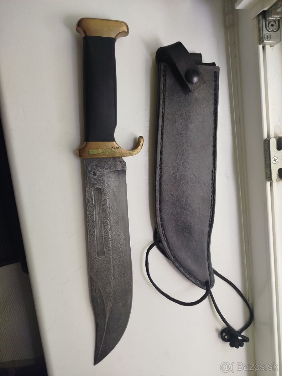 Predavam Damaskový Bowie Výrobca: karlbullknives