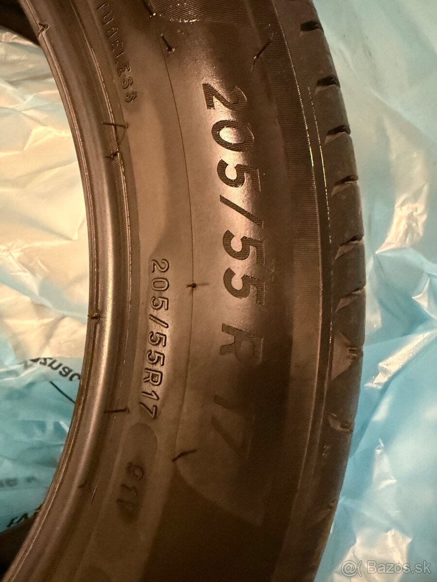 Michelin 205/55/R17-letné pneu