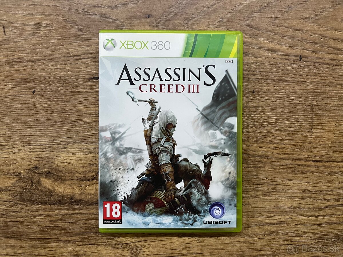 Hra na Xbox 360 - Assassin’s Creed 3