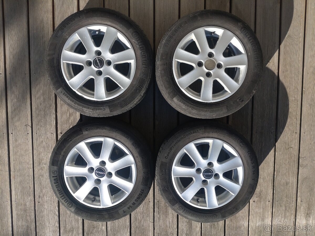 Disky Borbet R14 4x100 pre Honda Jazz GD2
