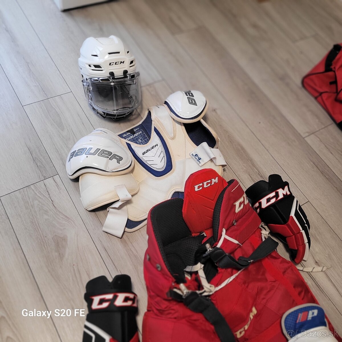 Komplet hokejova vystroj na vysku 177cm