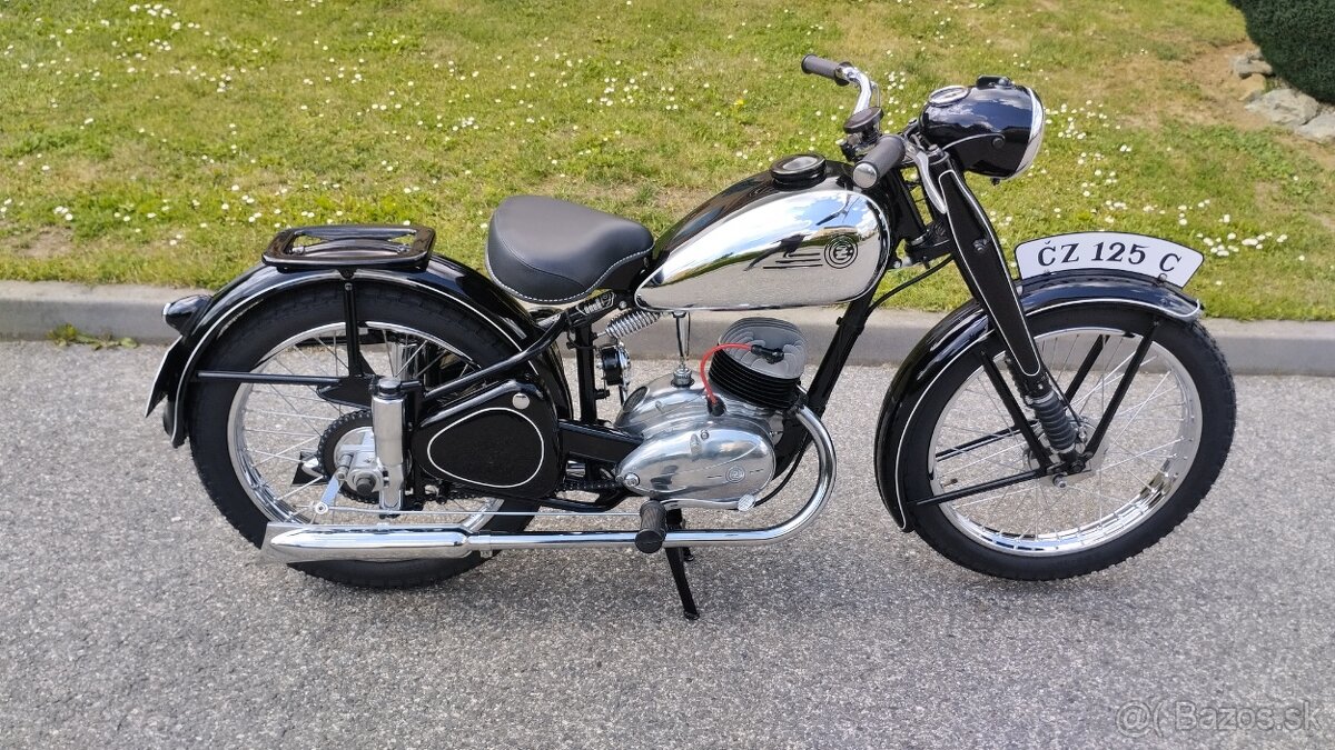 čz 125C po repasi s TP