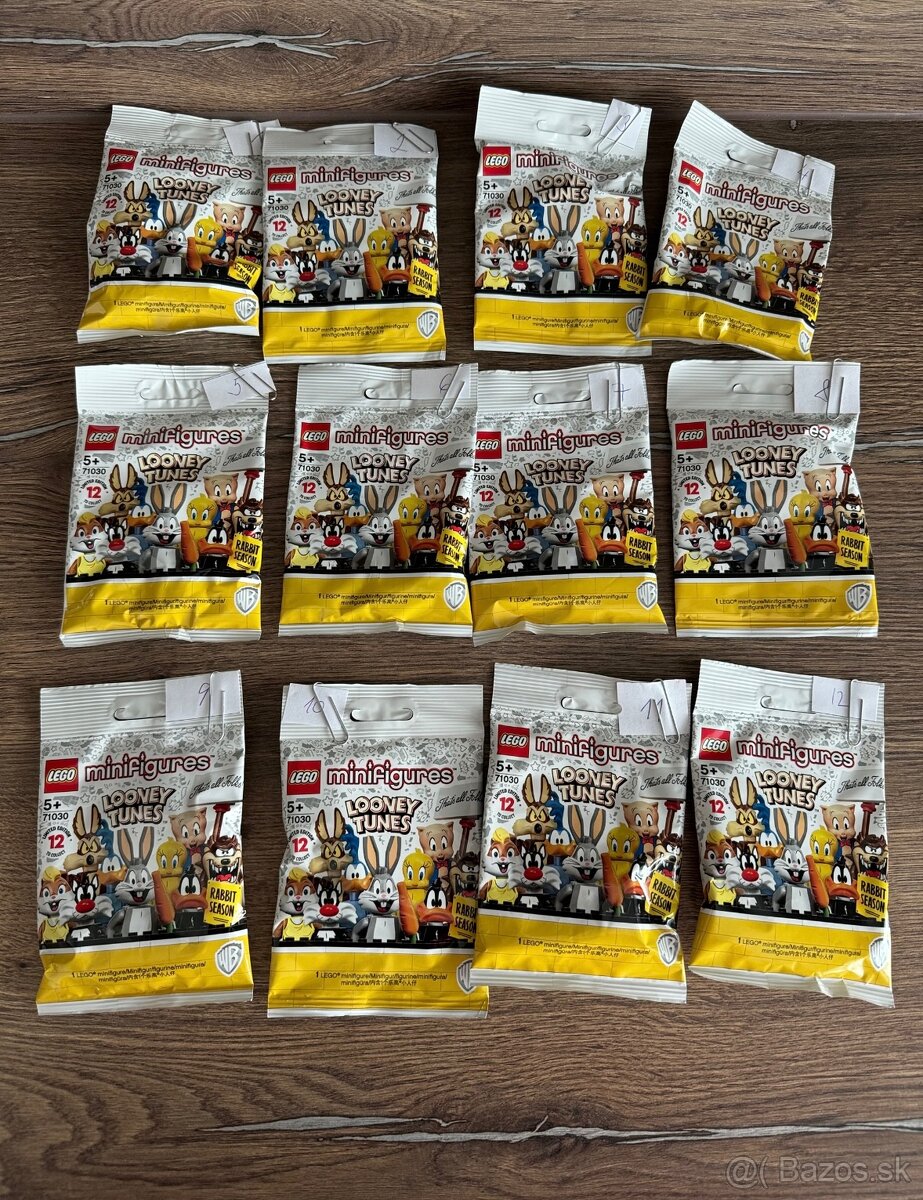 LEGO Minifigúrky 71030 Séria Looney Tunes celá séria