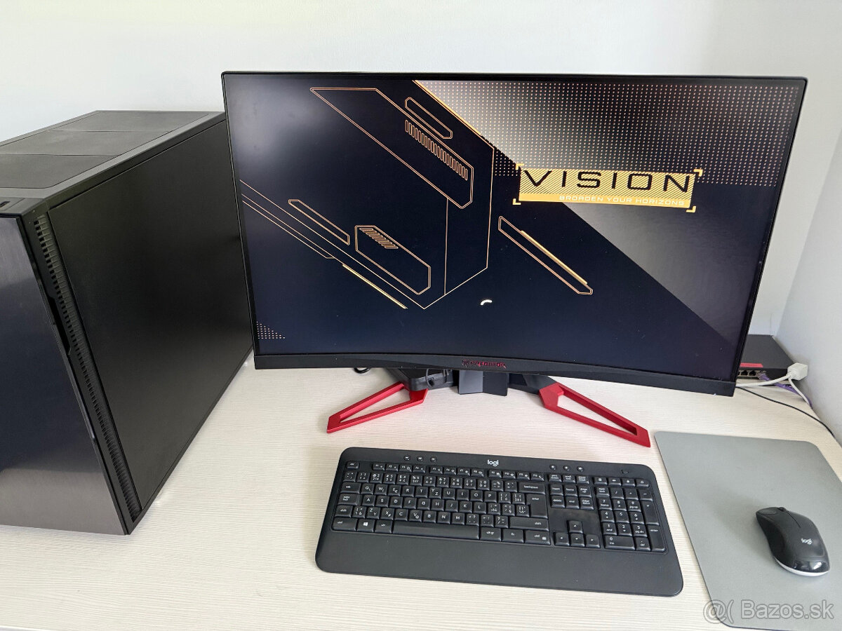 PC+LCD i9-11900/128GB RAM/4TB M2 SSD/RTX3090 24GB/PSU 1000W/