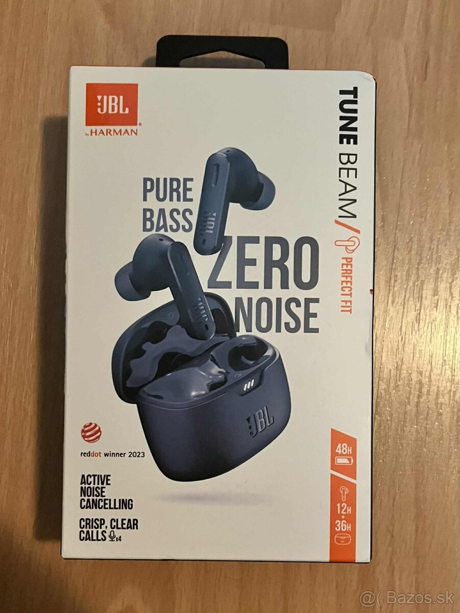 Predám slúchadlá JBL Tune Beam – iba odskúšané