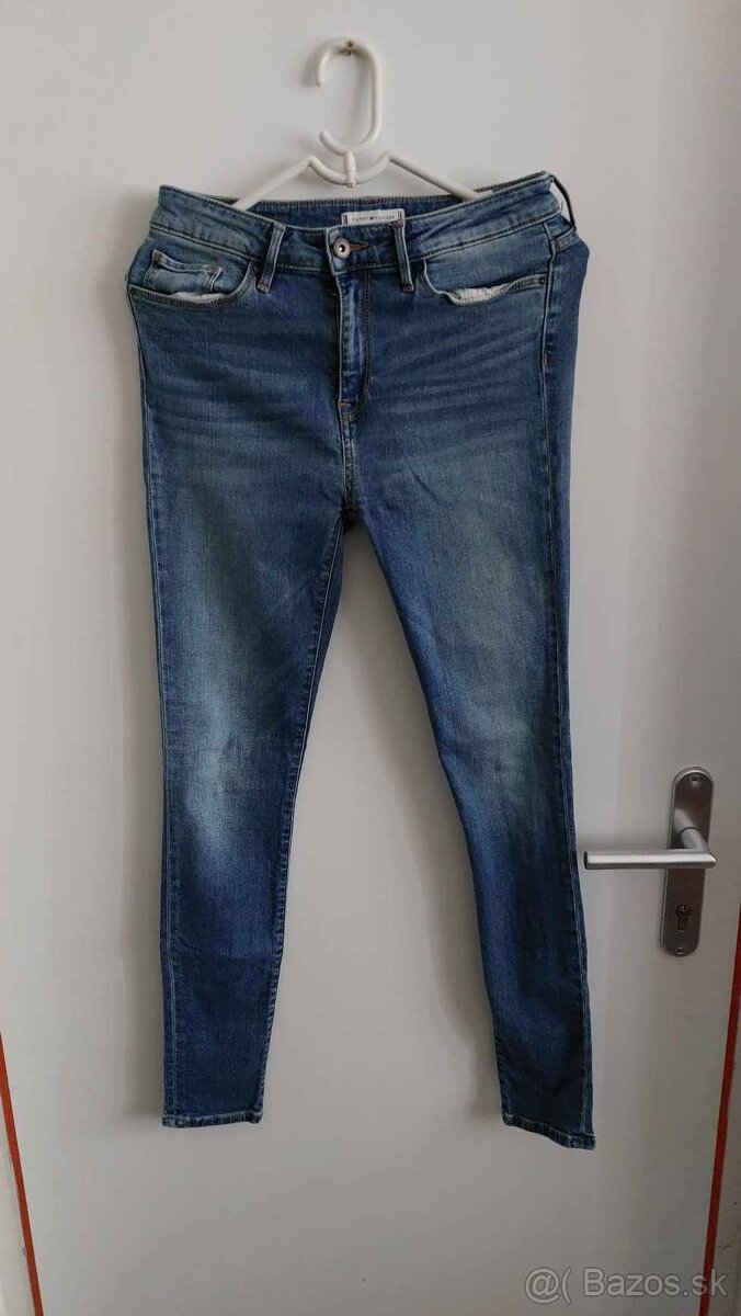Dámske elastické skinny slim rifle Tommy Hilfiger 28/32