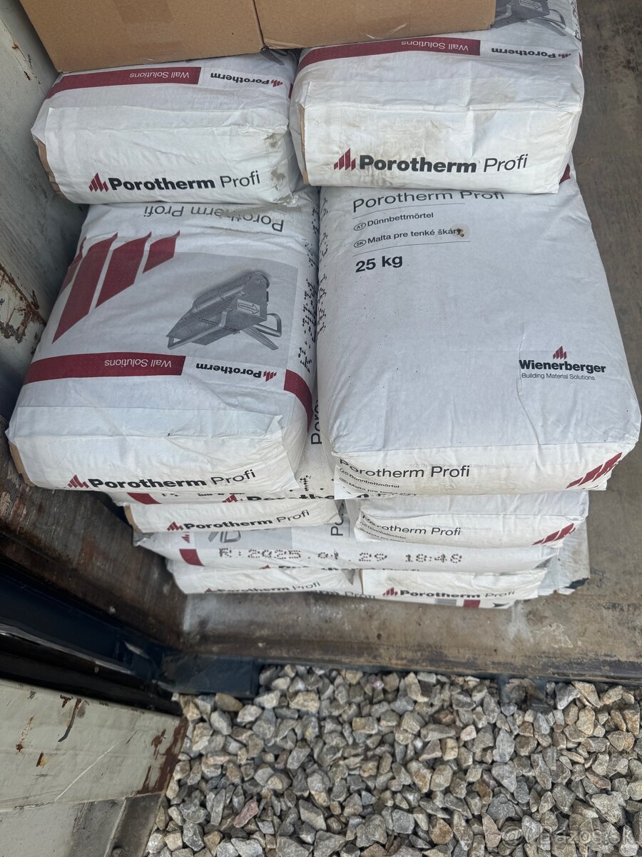 Tenkovrstvová malta Porotherm profi 25kg