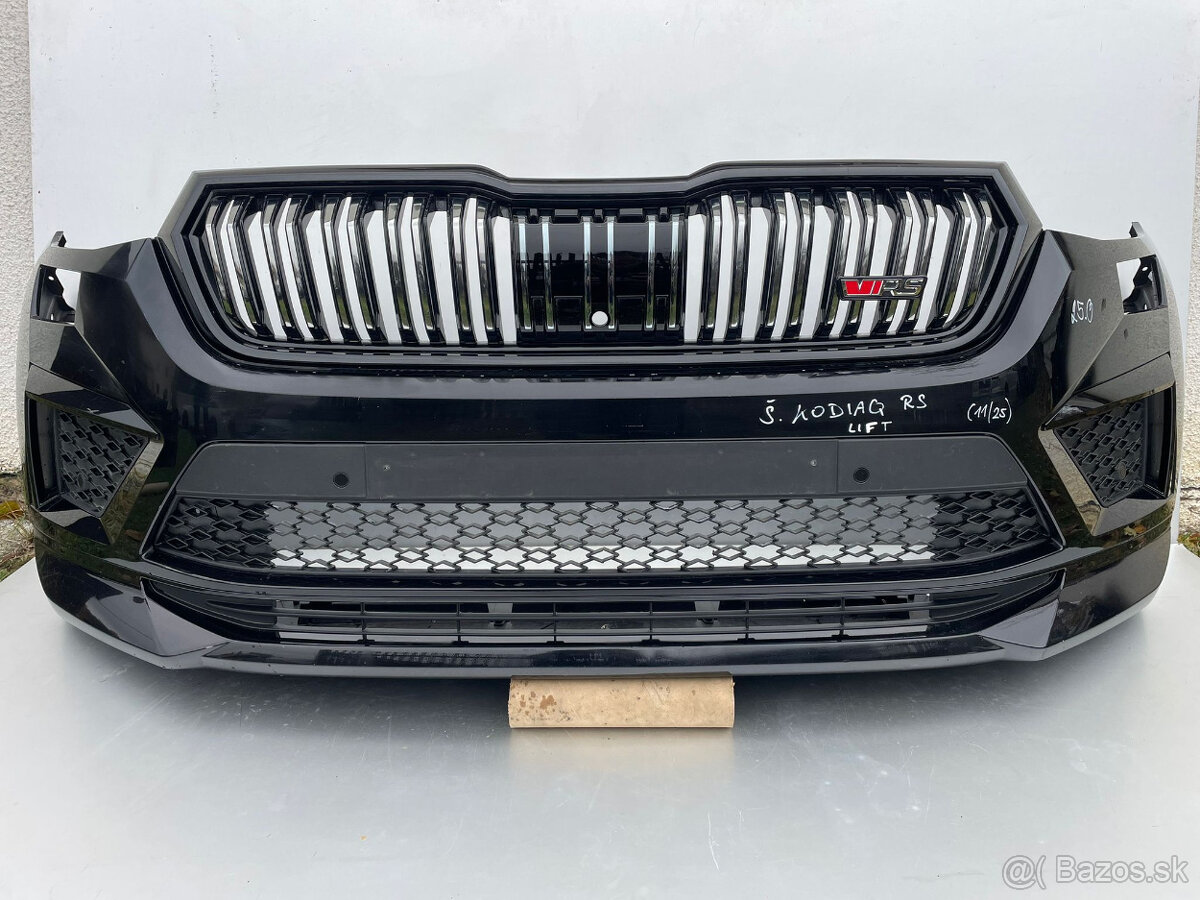 ŠKODA KODIAQ RS facelift - kompletní přední nárazník
