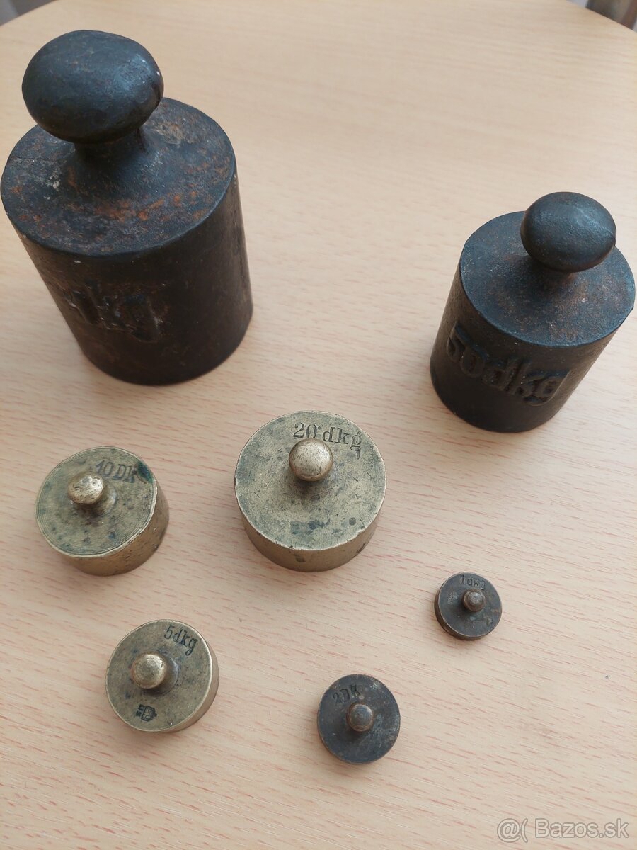 Závažia k jazyčkovej váhe