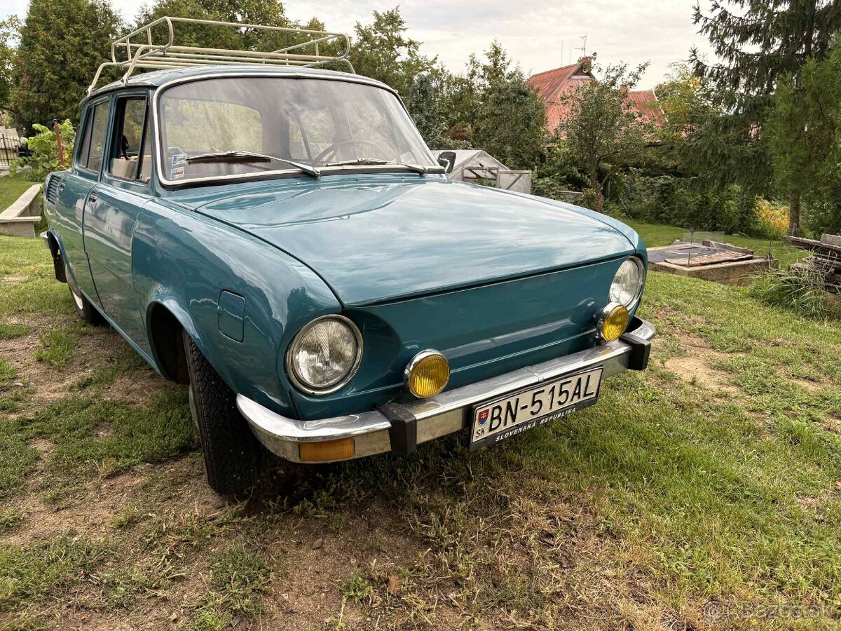 Škoda 100L rok 1973 TP ŠPZ