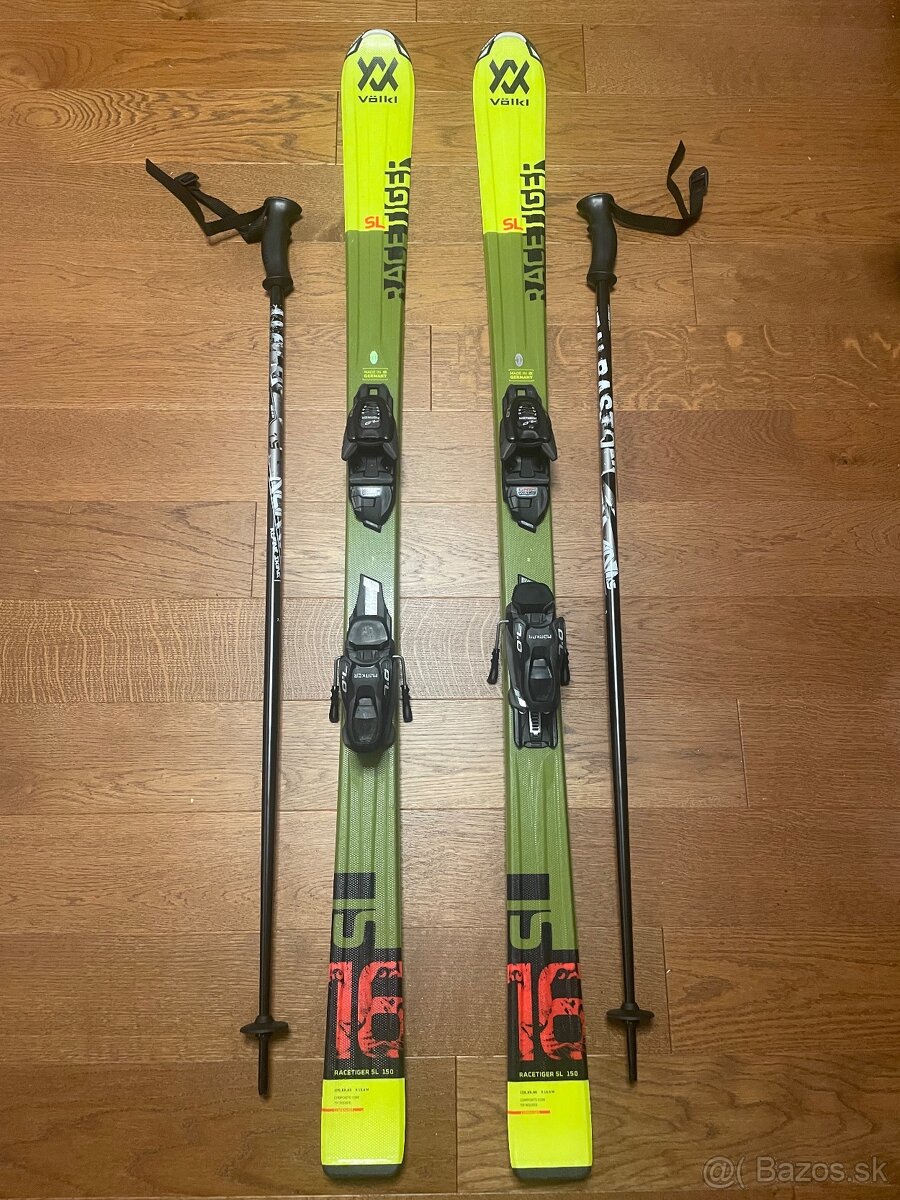 Predám zánovné juniorské lyže 150cm