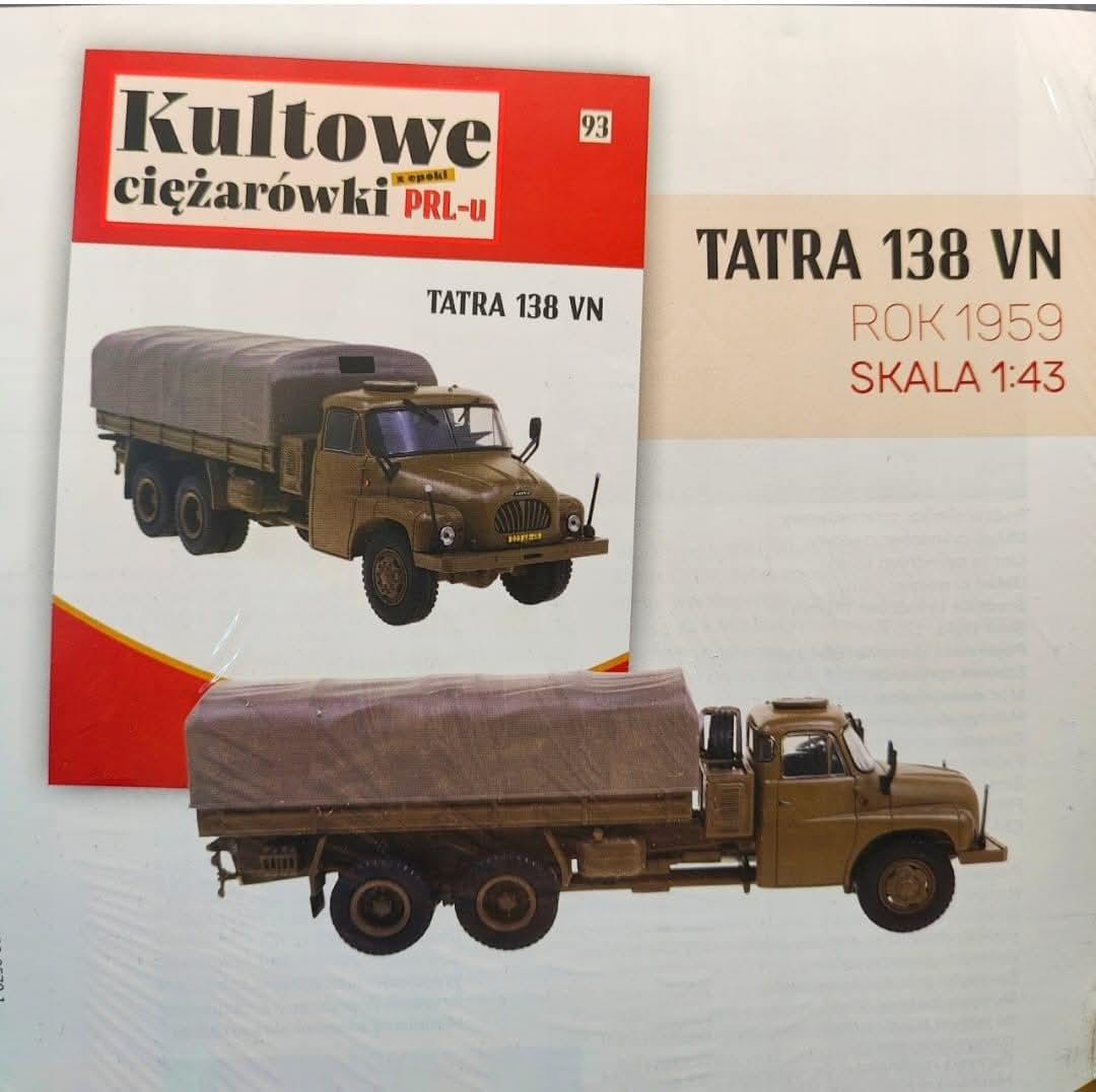 Predám TATRA 138 VN,model deagostini,1:43