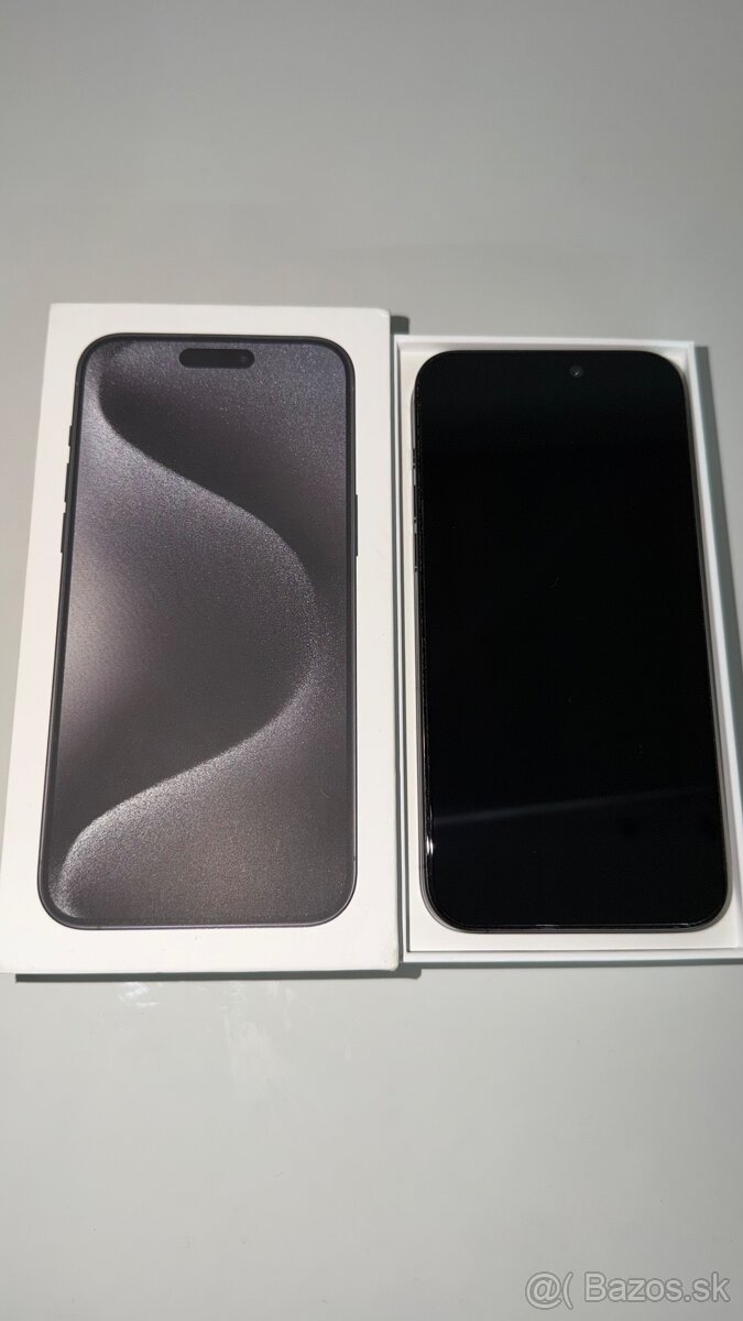 iPhone 15 Pro Max – 256 GB – Čierny