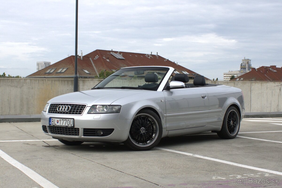 Audi A4 Cabrio, 1.8T 120kw, Benzín+LPG