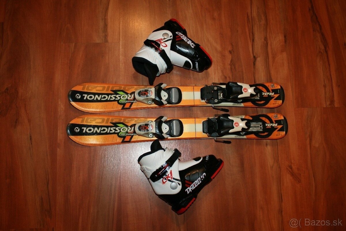 detské lyže Rossignol 70 cm , lyžiarky