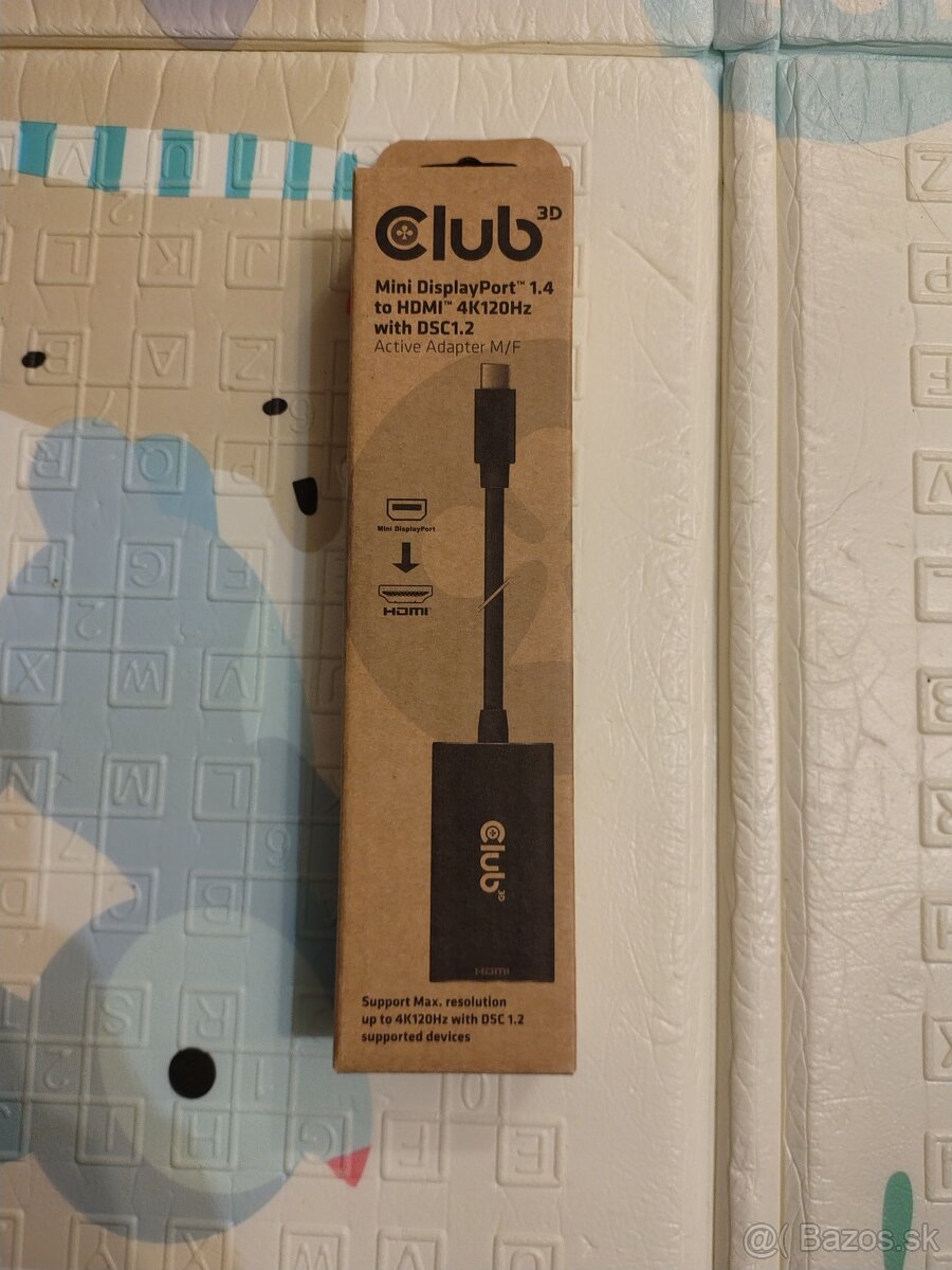 Club 3Dmini DisplayPort 1.4 to HDMI 4K120Hz/8K60Hz