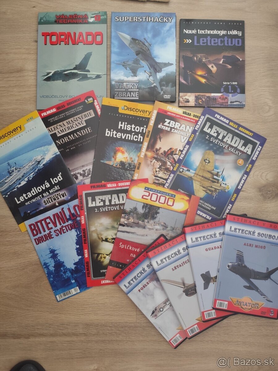 DVD - dokumentárne filmy