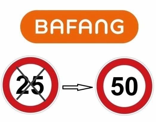 Odblokovanie rýchlosti BAFANG