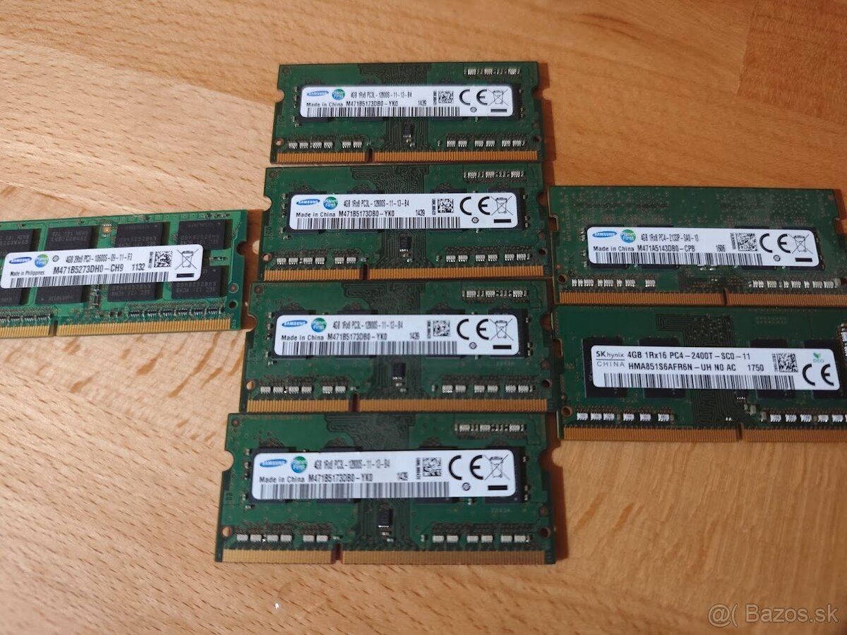 Predam Ramky 4GB do NTB SODIMM