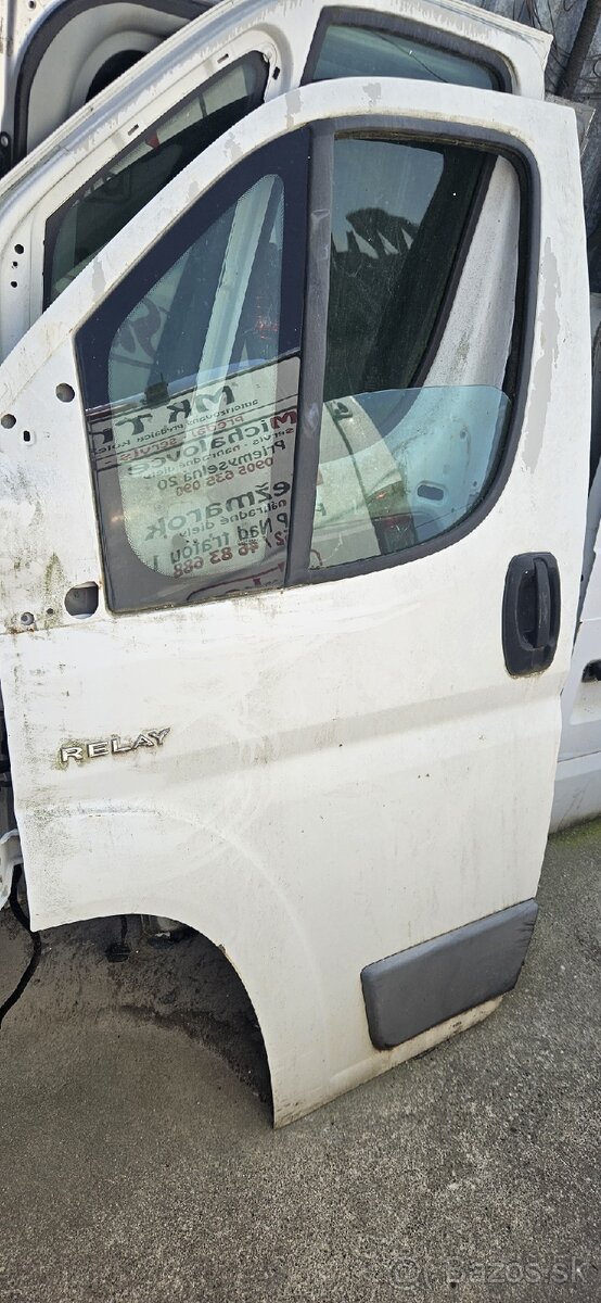 Dvere šofér dodávka