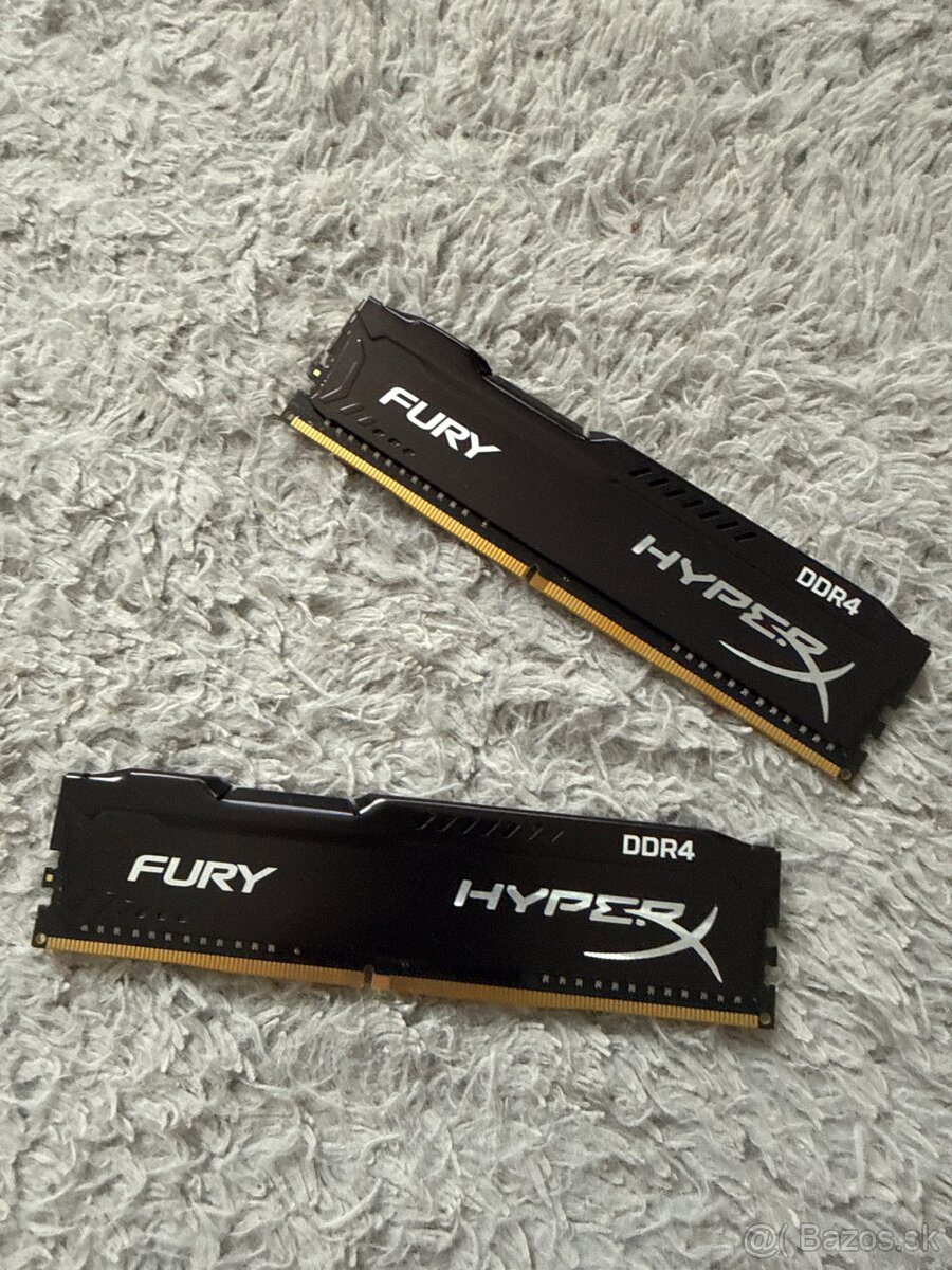 HyperX Fury DDR4 RAM 8GB kit