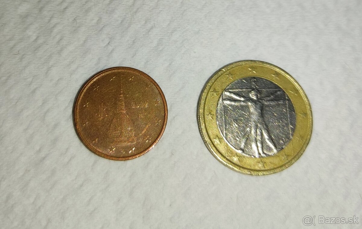 Predám unikátne zberateľké euro-mince