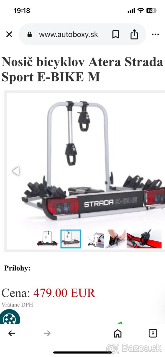 PREDÁM Atera Strada E-Bike M