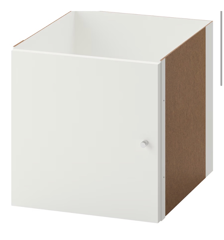 Vložky s dvierkami do policového dielu IKEA KALLAX