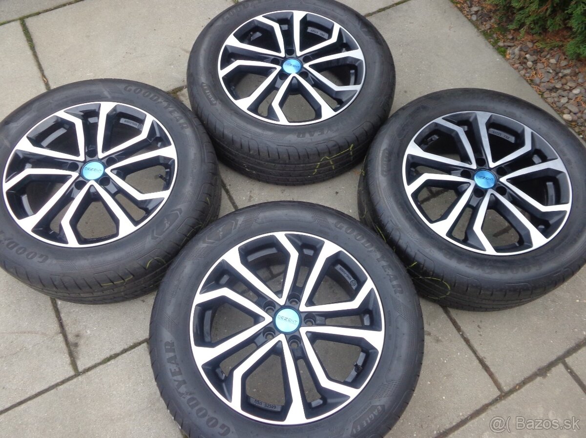 5x110 R17 Jeep Kompass Renegade letna sada kolies s TPMS