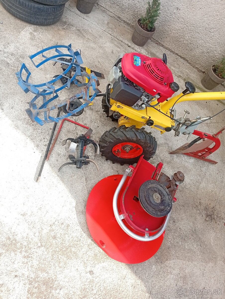 Predám malotraktor,rotavator, bubnovú kosačku