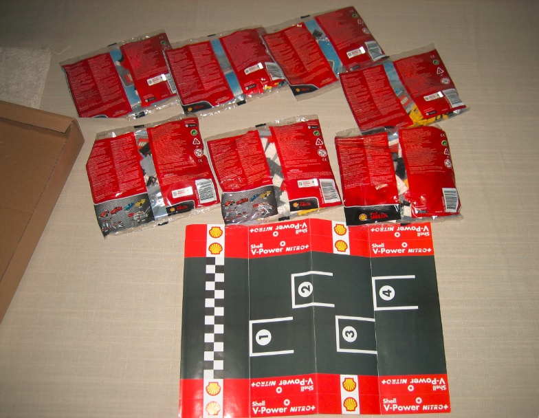 LEGO SHELL FERRARI (rok 2014)