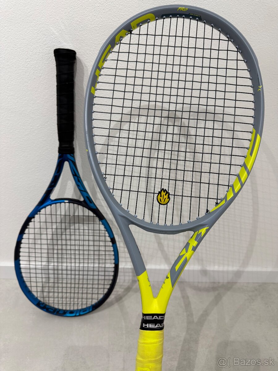 Head EXTREME Pro + Babolat Pure Drive Tour