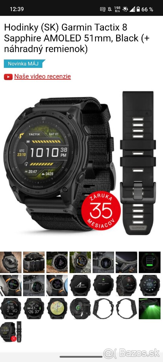 Garmin tactix 8, 51mm, amoled