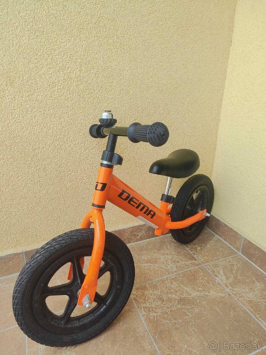 Detské odrážadlo DEMA – oranžové