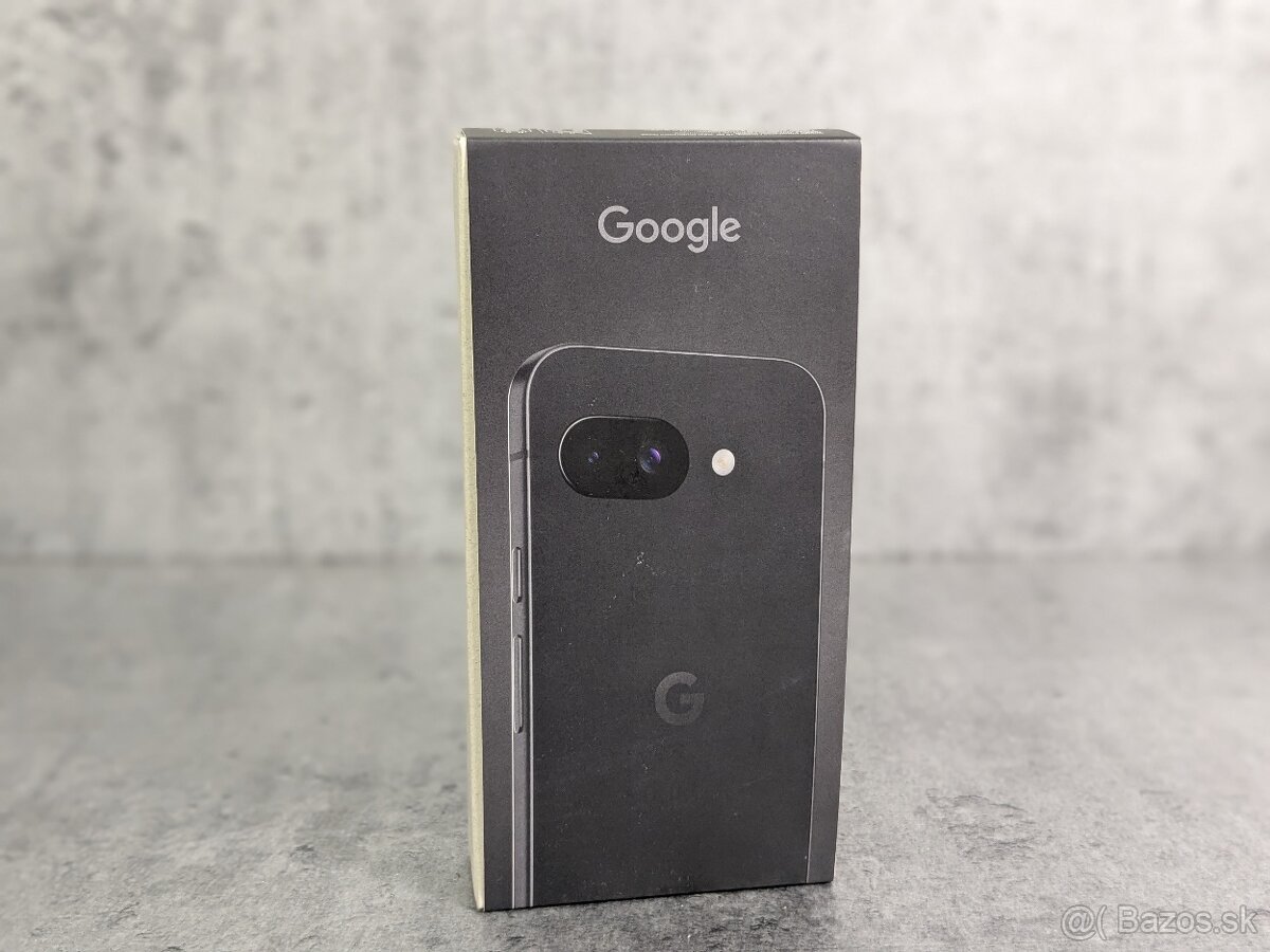 Google Pixel 9a 8 GB/128 GB Obsidian - NOVÝ, NEROZBALENÝ