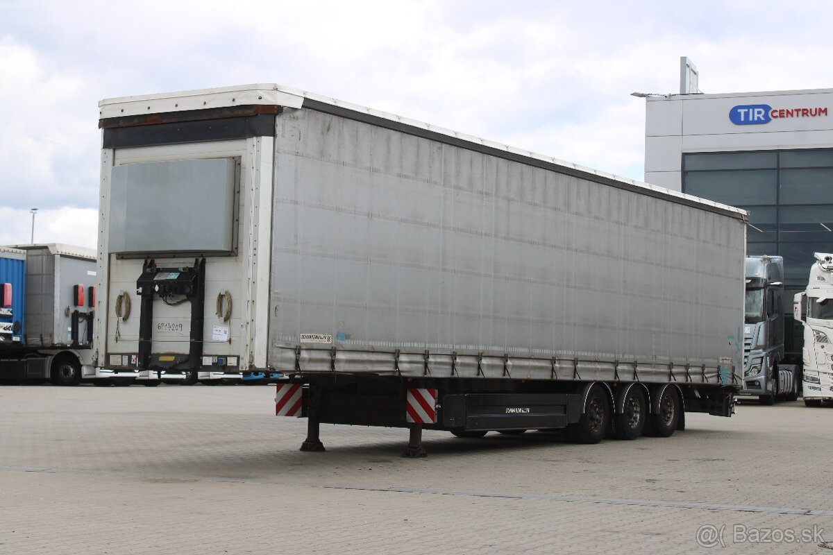 Schwarzmüller S1, LOWDECK, ZVEDACÍ NÁPRAVA