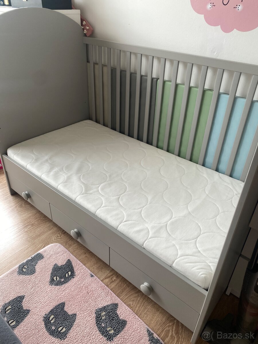 Postelka ikea gonatt