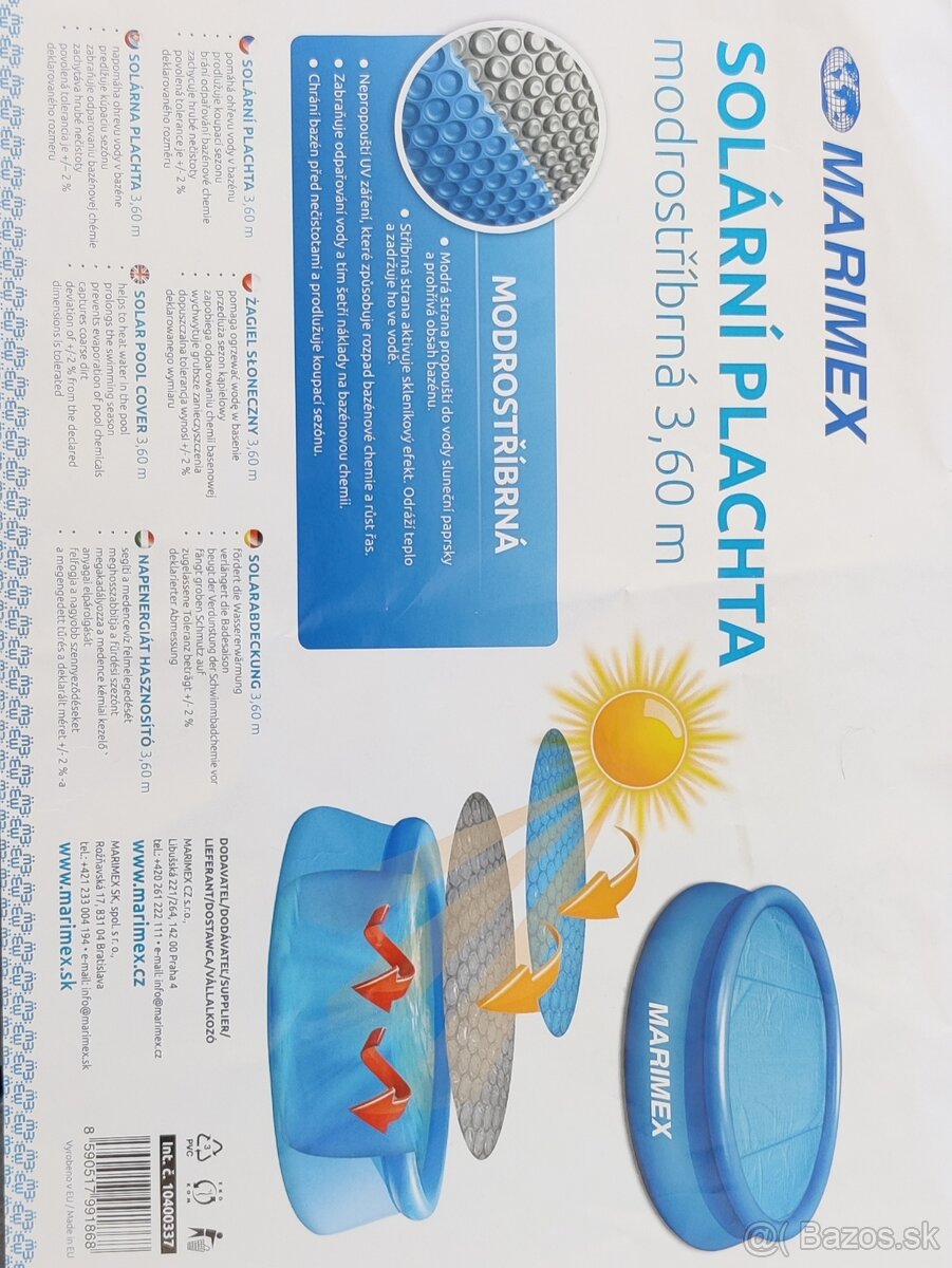 Predám solárnu plachtu