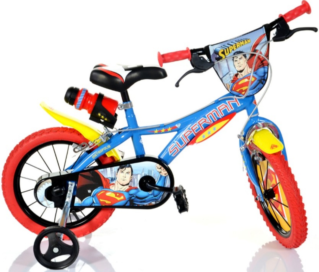 SUPERMAN Bike Detsky 14" - NOVY KUS