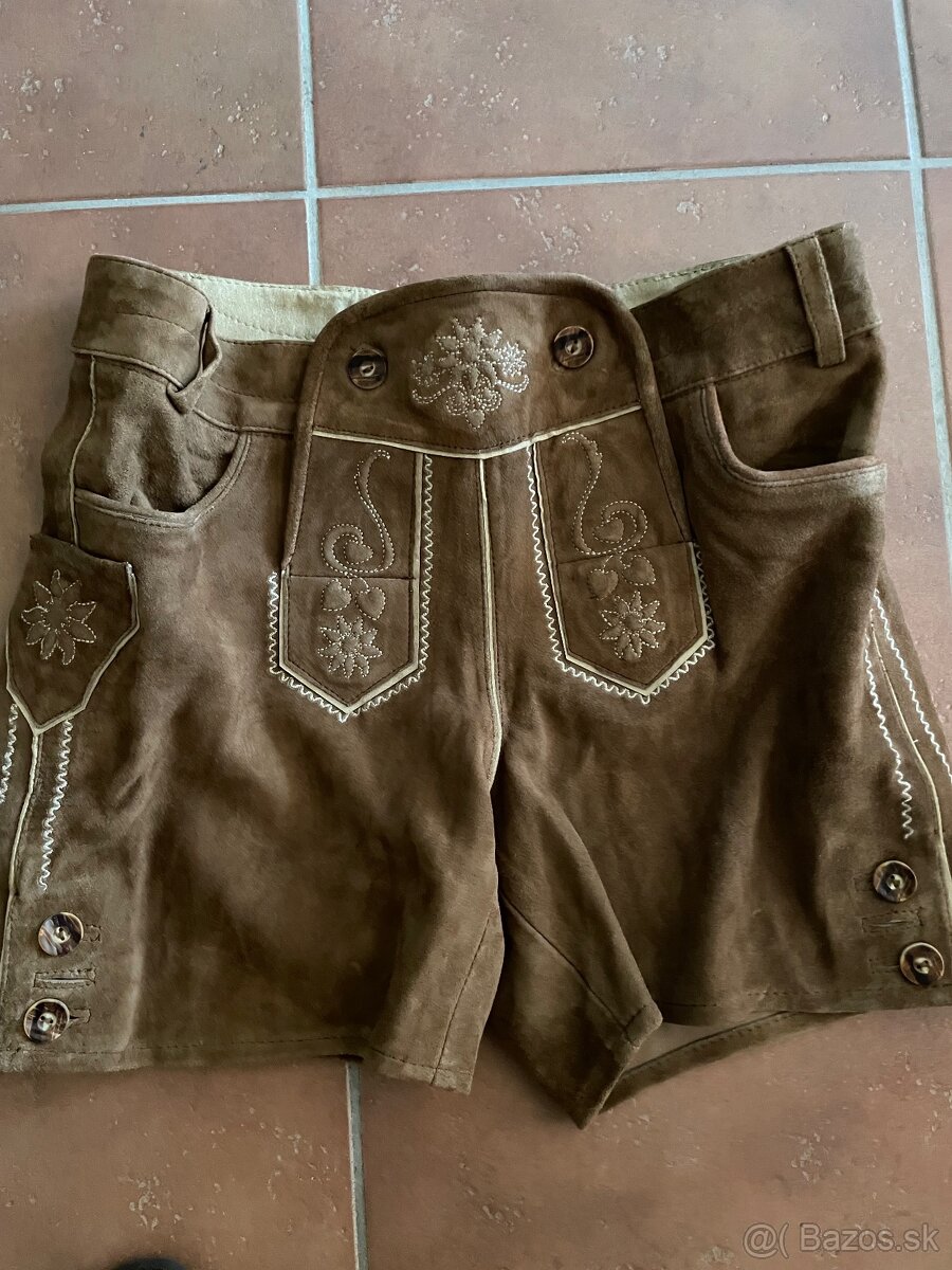 Bavorské pánske kraťasy M/L