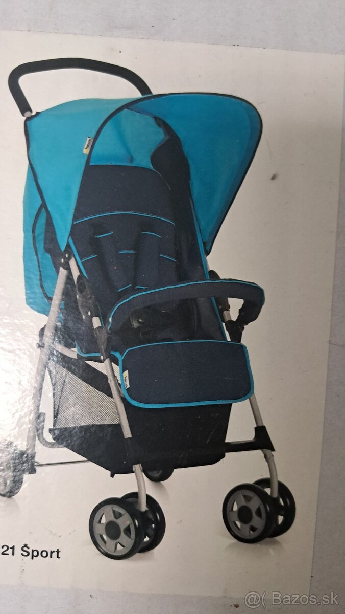 Ponukam novy športovy kočiarik za 39,90 eur da sa do ľahu