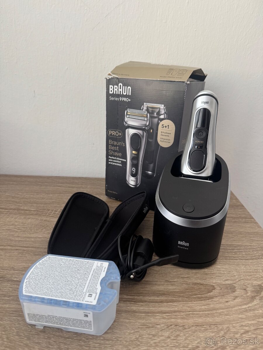 Nový nepoužívaný holiaci strojček Braun Series 9 Pro+
