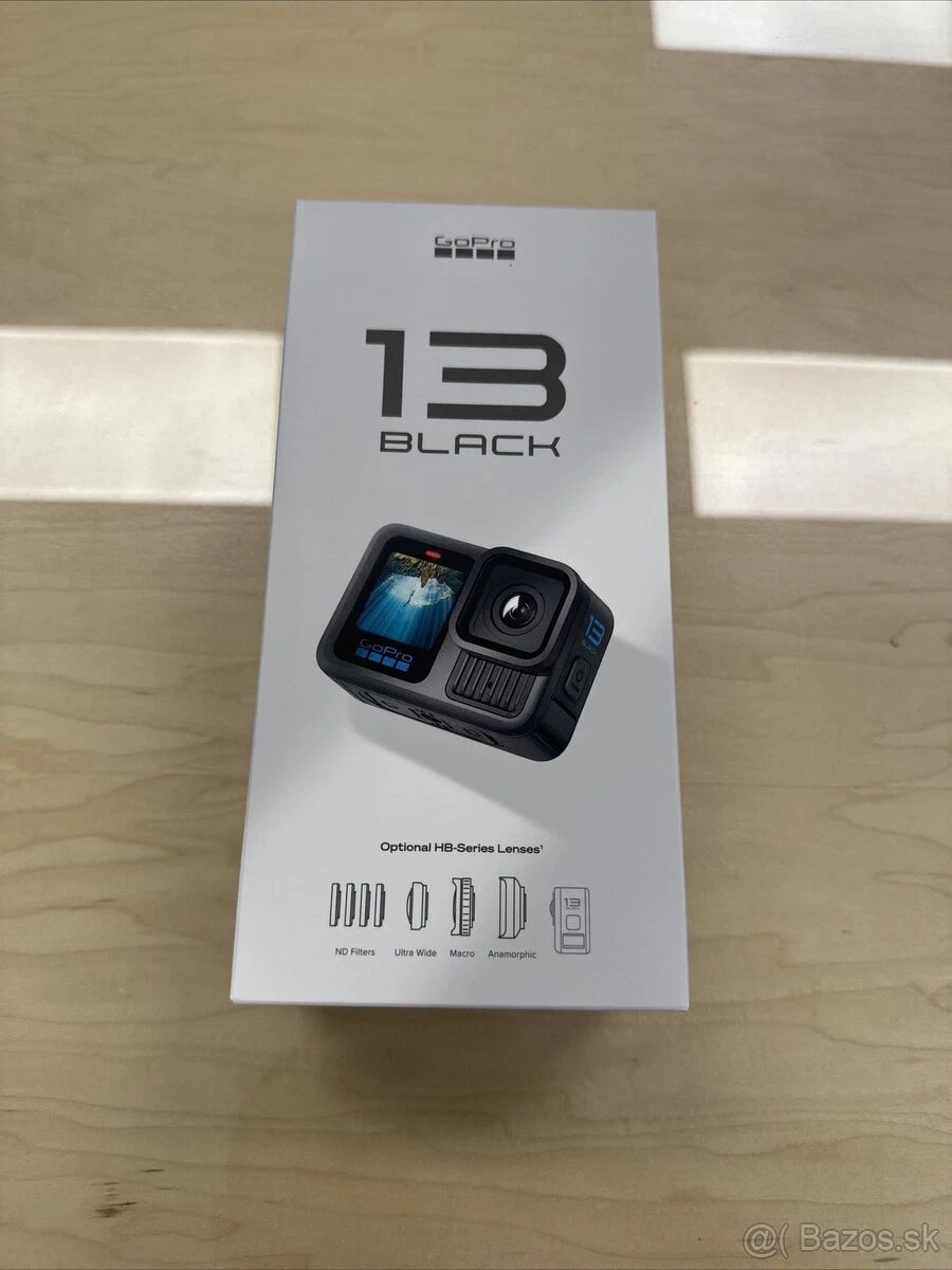 Nová GoPro Hero 13 , Černá barva