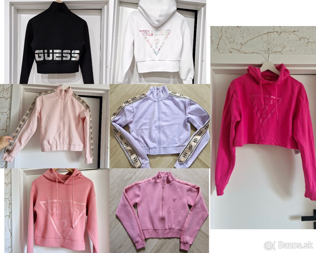 NOVE Guess mikina rozne druhy a farby XS (aj pre S)