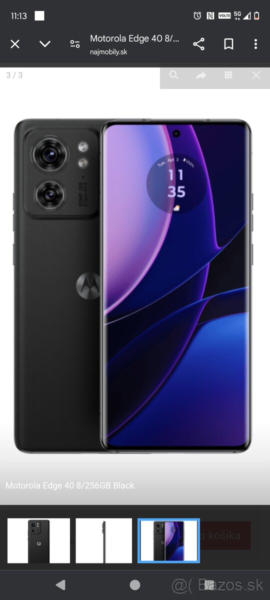 Predam telefon motorola 40edge/256Gb