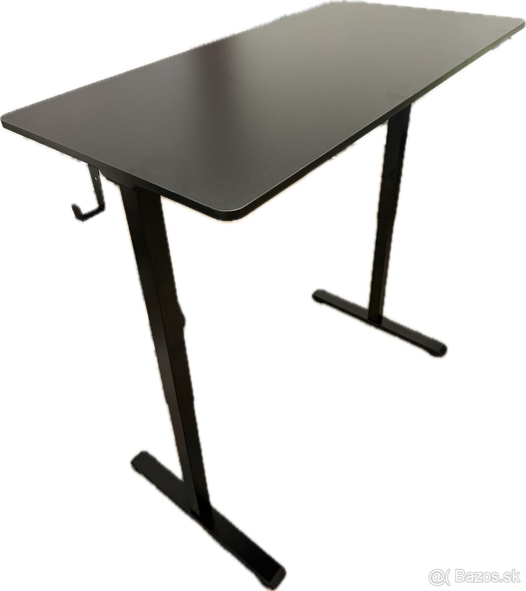 Elektrický stojaci stôl – 120x60 cm – Nový, čierny