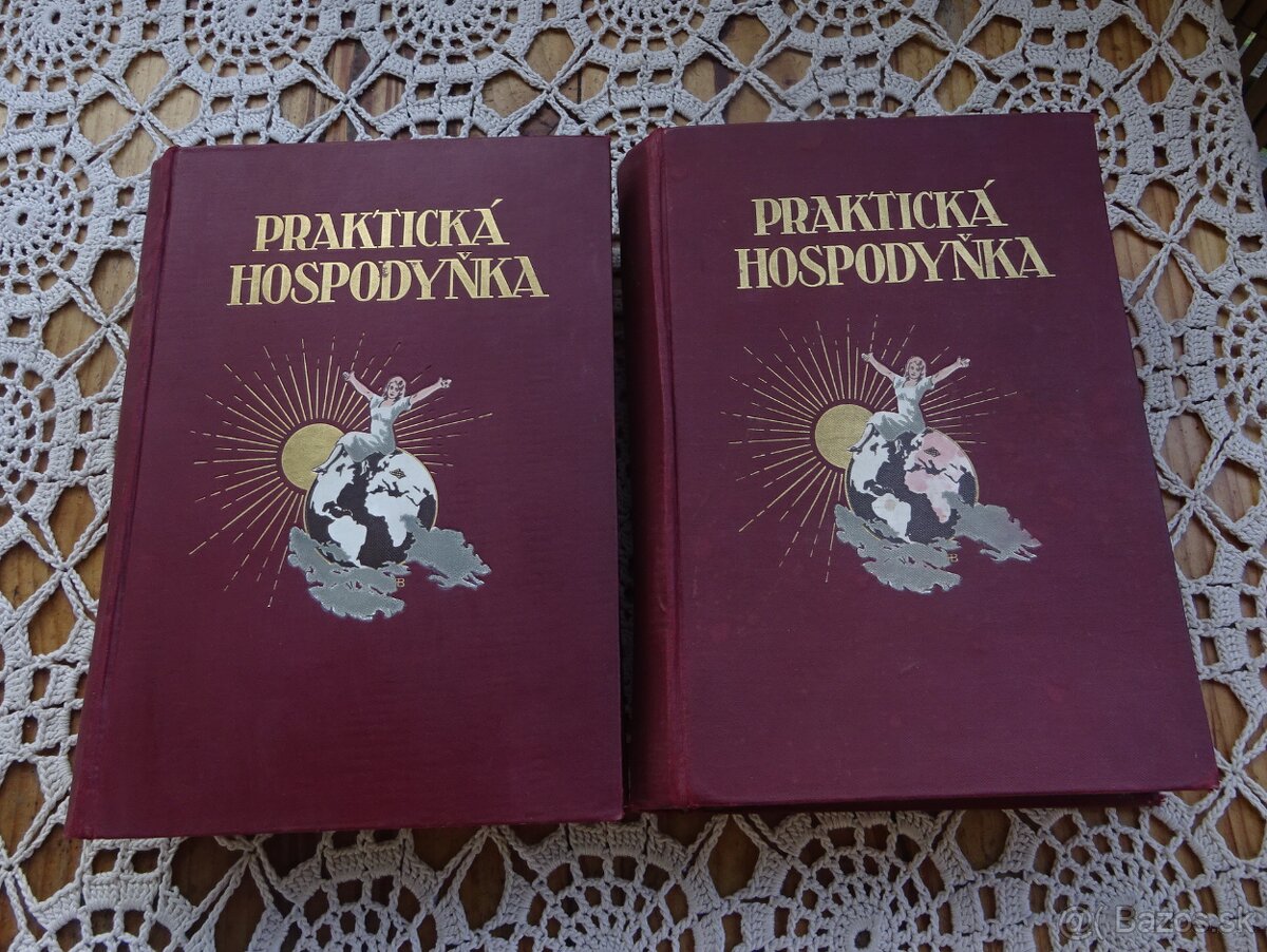 Praktická hospodynka I.-II., vydaná v roku 1927